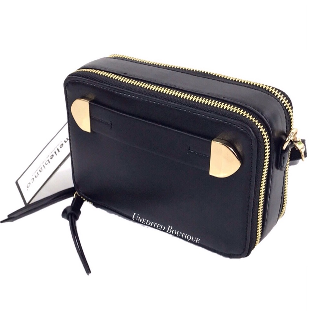 Melie Bianco Vegan Leather Crossbody Handbag